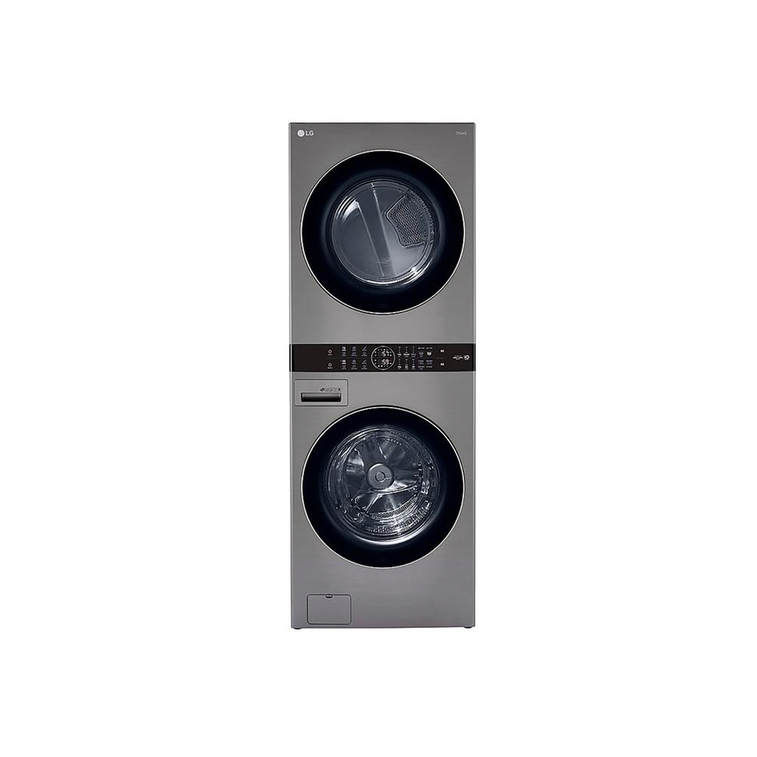 Single Unit Front Load LG WashTower™ with Center Control™ 4.5 cu. ft. Washer and 7.4 cu. ft. Electric Dryer