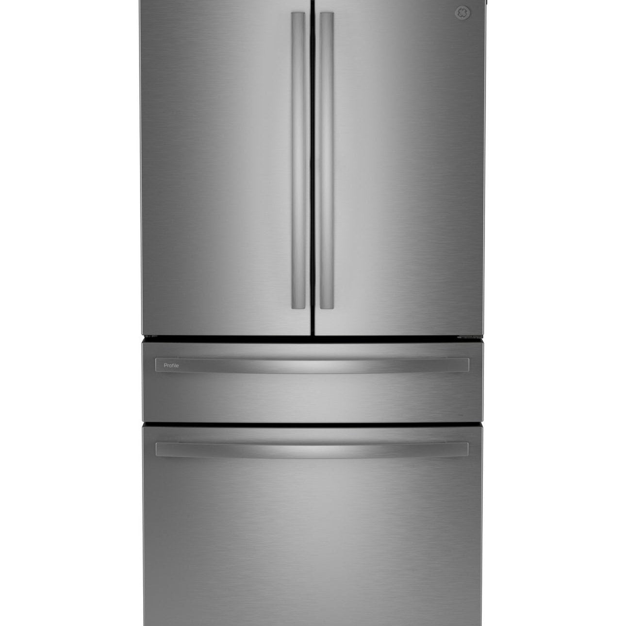 GE Profile™ Series ENERGY STAR® 29 Cu. Ft. Smart Fingerprint Resistant 4-Door French-Door Refrigerator with Door In Door 36 inch