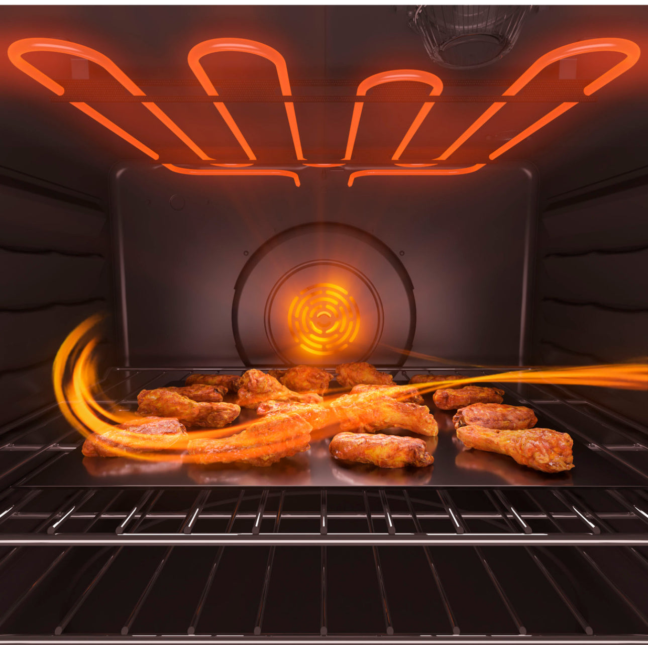 GE PROFILE™ 30" SMART SLIDE-IN FINGERPRINT RESISTANT FRONT-CONTROL INDUCTION AND CONVECTION RANGE WITH NO PREHEAT AIR FRY