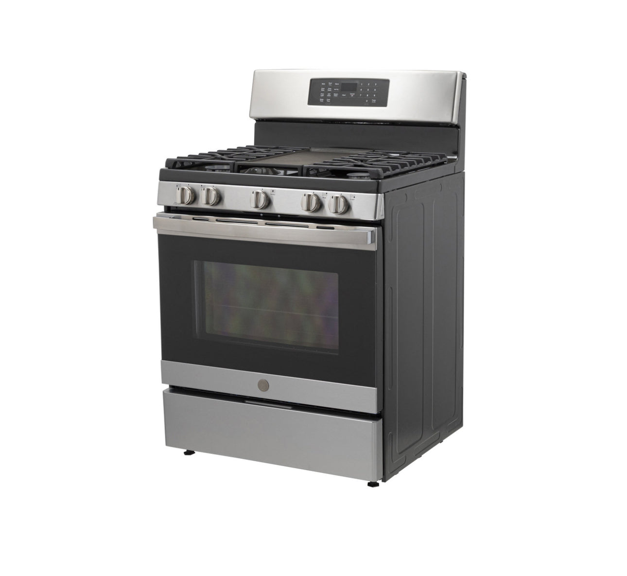 GE® 30" FREE-STANDING GAS CONVECTION RANGE WITH NO PREHEAT AIR FRY