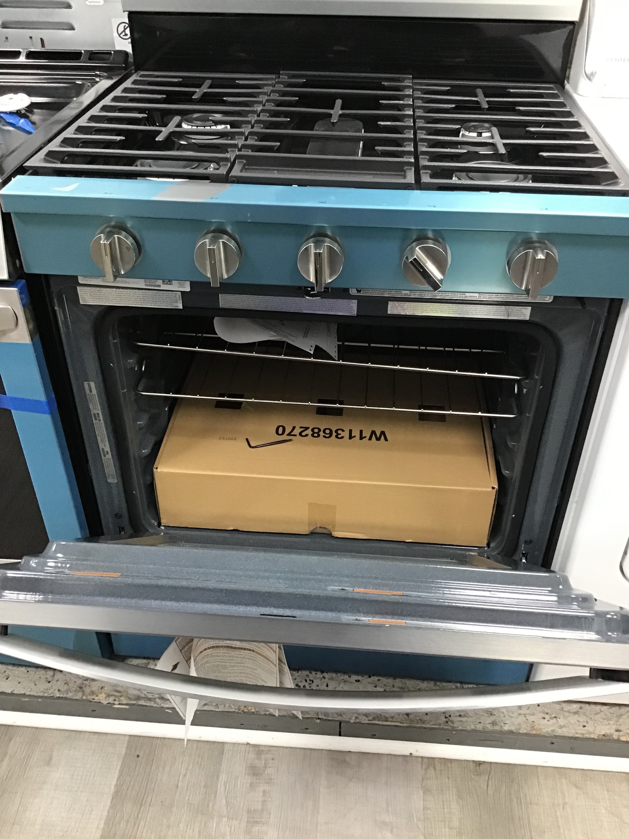 Whirlpool - 30 in. Wide 5 burners 5.3 cu. ft.