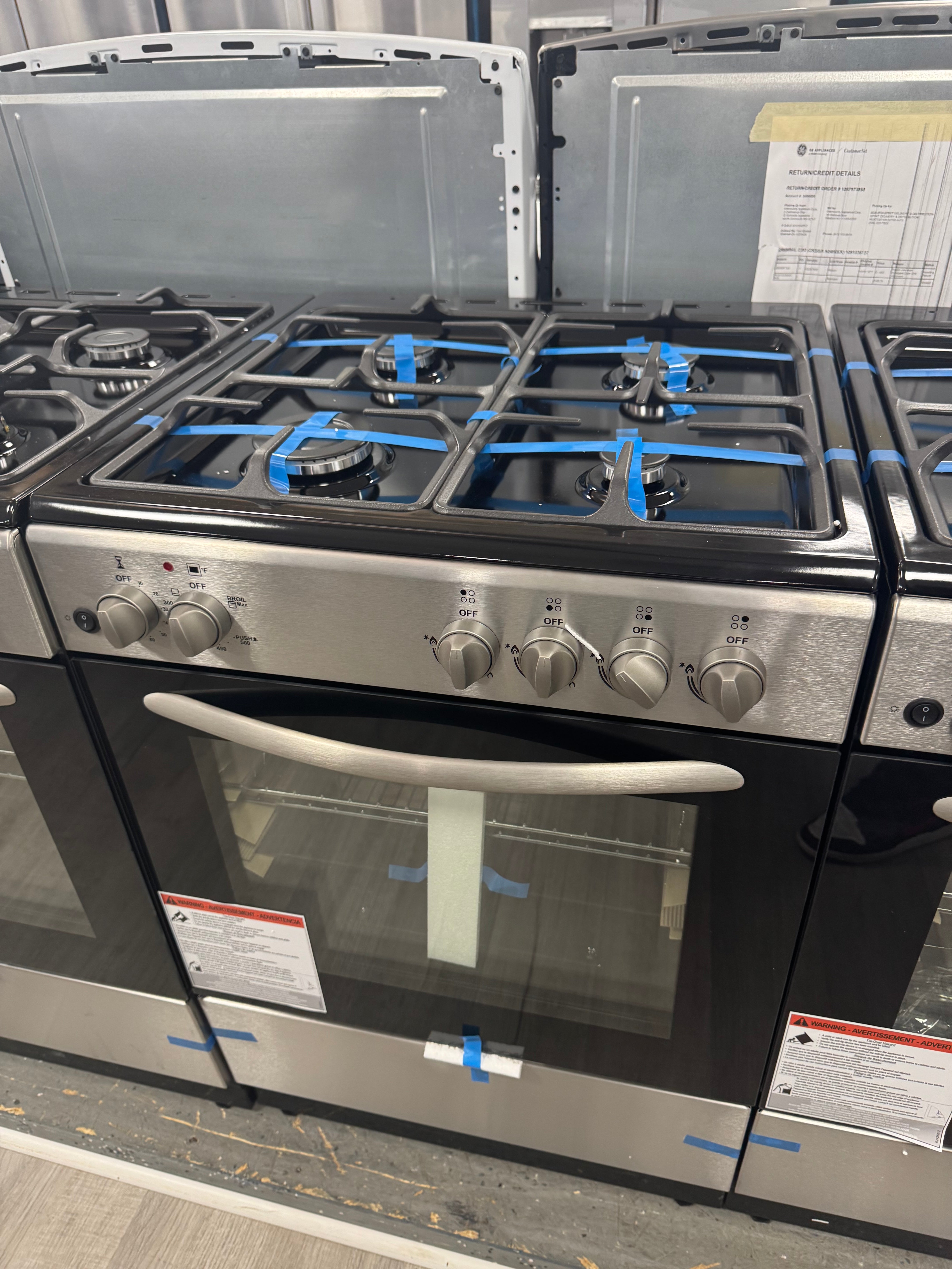 Element Range Gas 24 inch Stainless Steel